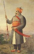 Raja Ravi Varma Maharana Prathap Singh USA oil painting artist